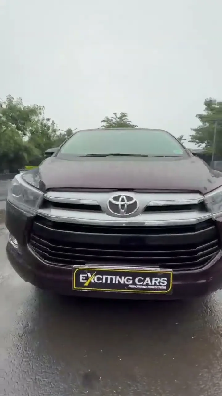 Toyota Innova Crysta 2.4 Z showcased by Exciting Cars